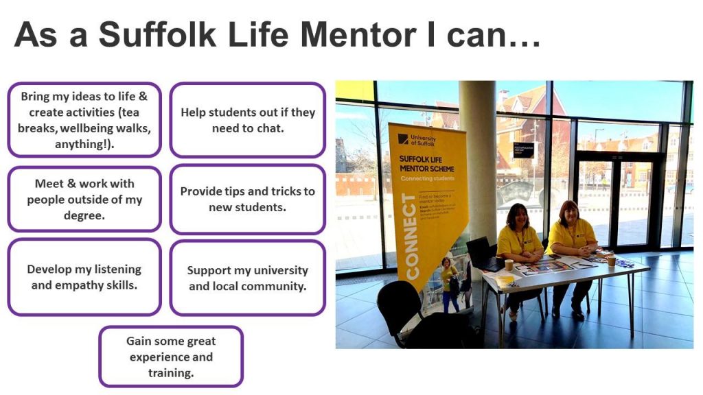 Suffolk Life Mentoring Scheme Autism & Uni Toolkit University of